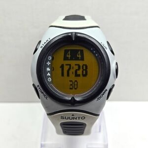 Mens Vintage Suunto S6 Ski Snowboard Compass Baro Alarm Chrono Watch New Battery